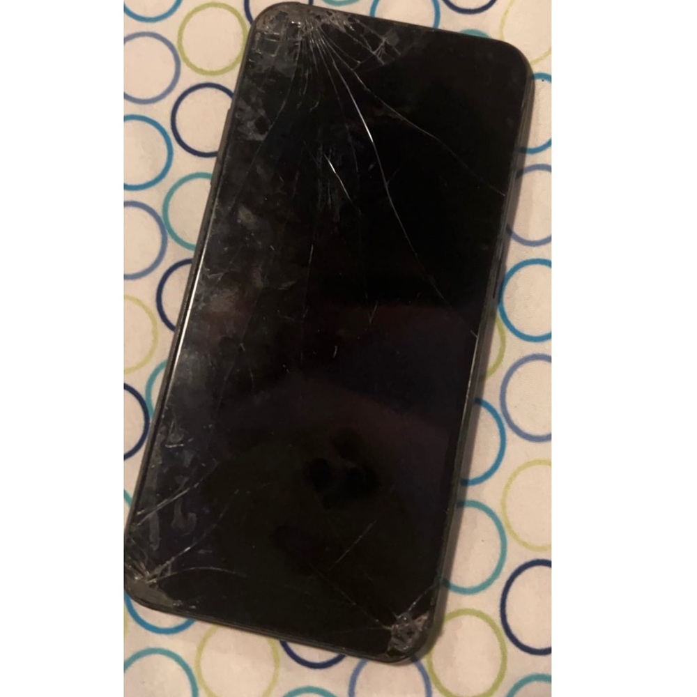 Black Samsung Galaxy A01